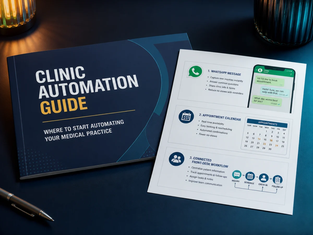 Clinic Automation Guide report resource mockup