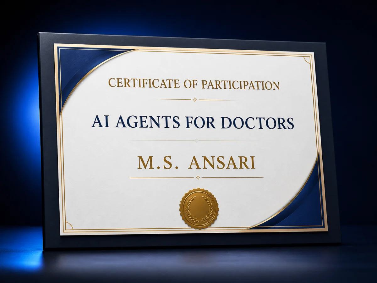 Certificate of Participation workshop resource mockup